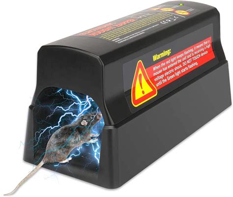 electric box mouse trap|best electric mouse trap zapper.